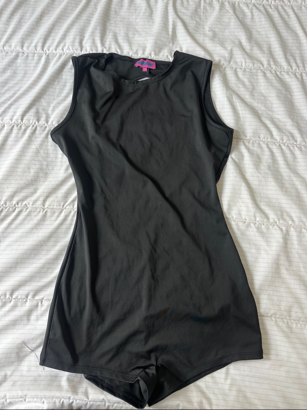 Edikted Open Back Black Romper